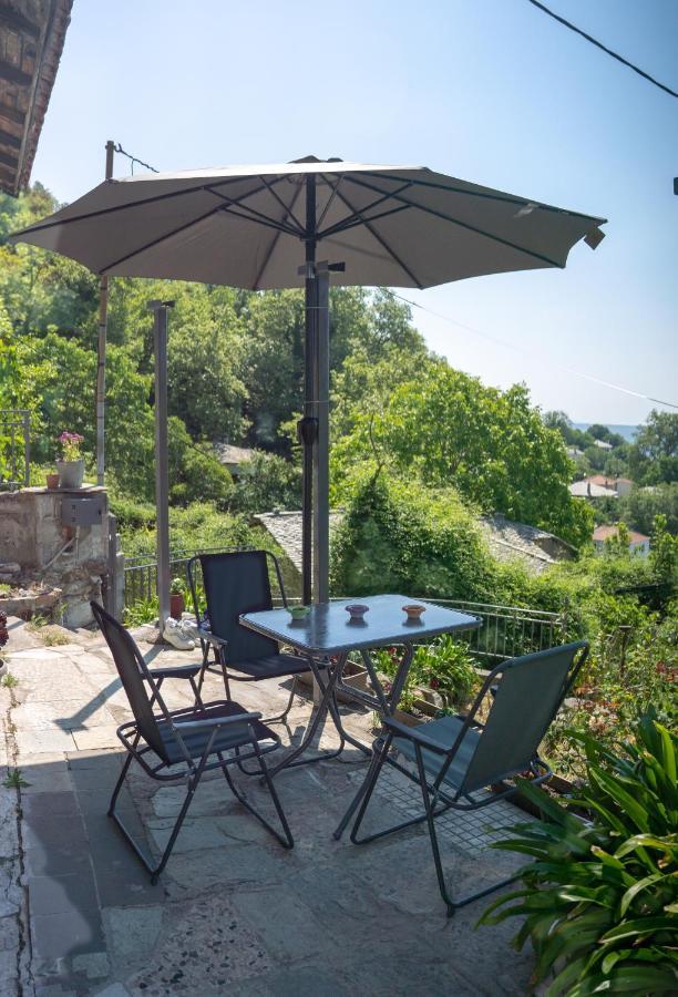 Pelion House With Stunning View To Relax Villa Vizítsa Ngoại thất bức ảnh